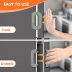 Child Proof Refrigerator Door Lock