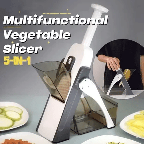 5-in-1 Veggie Slicer & Chopper