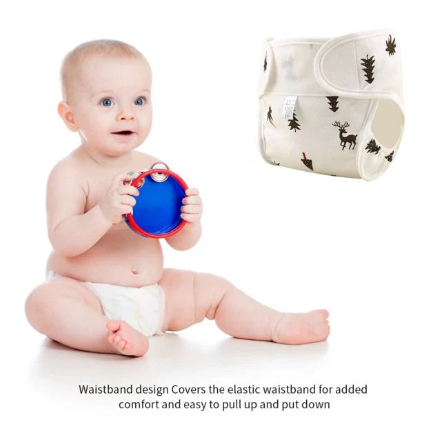 Adjustable Baby Washable Diapers Pants (Reusable)