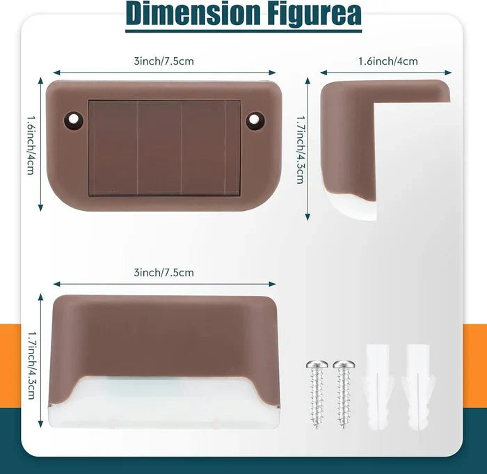 Decorative Solar Step Lights