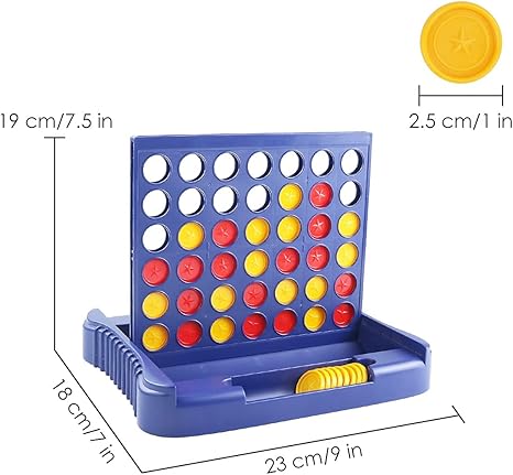04 in Row Classical Board Game