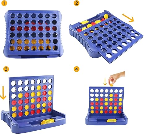04 in Row Classical Board Game