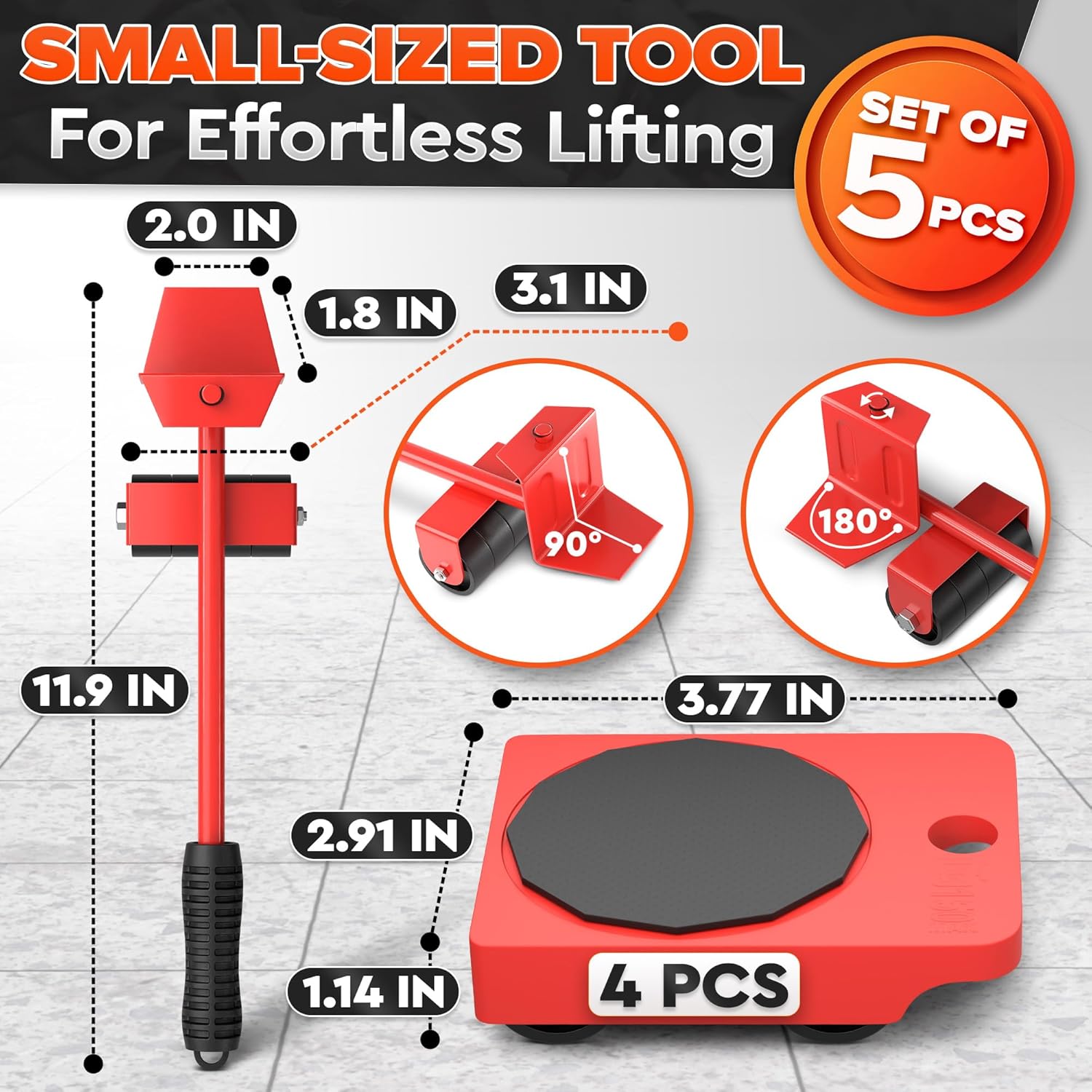 Furniture Lifter Movers Tool Set