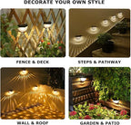 Decorative Solar Fence Lights