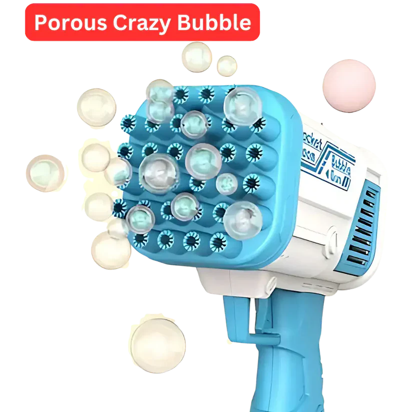 2 IN 1 BAZOOKA BUBBLE GUN
