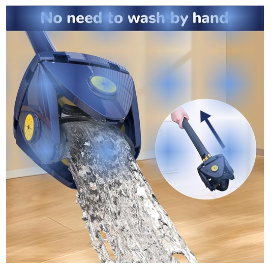 3-in-1 Smart Mop for Effortless Cleaning!