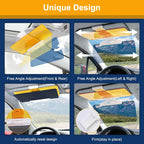 Anti-Glare Safety Car  Sun Visor Extender