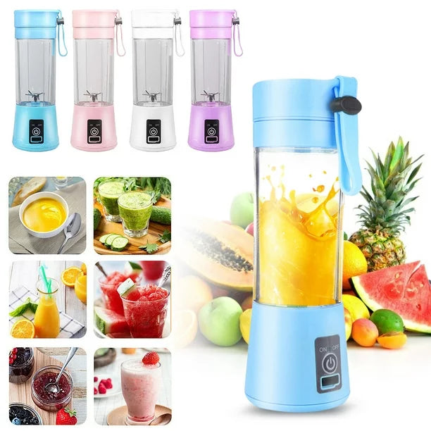 6 Blade Mini Portable USB Juicer Blender